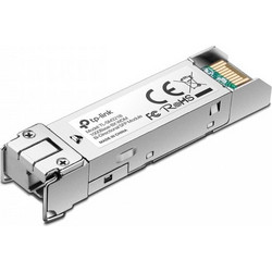 TP-Link TL-SM321B 1000Base-BX WDM Bi-Directional SFP Module, LC Connector, TX 1310nm RX 1550nm, Single-mode, 10km version:3.3 - TP-Link