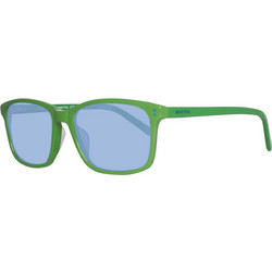 Benetton BN230S83 Ανδρικά Γυαλιά Ηλίου Τετράγωνα Κοκάλινα Πράσινα με Μπλε Polarized Φακό