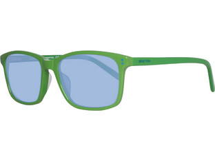 Benetton BN230S83 Ανδρικά Γυαλιά Ηλίου Τετράγωνα Κοκάλινα Πράσινα με Μπλε Polarized Φακό