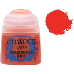 Warhammer Colour - Layer: Wild Rider Red Miniature Paint (12 ml)