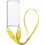 Sonique Armor Clear Θήκη Σιλικόνης με Strap Samsung Galaxy A22 5G Yellow