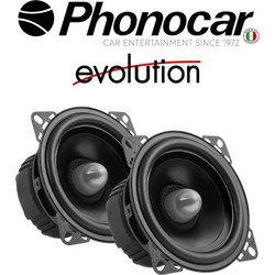 Phonocar 02622 Σετ Ηχεία Αυτοκινήτου 4" Woofer 25W RMS