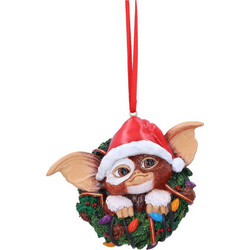 Gremlins Gizmo in Wreath Hanging Ornament 10cm