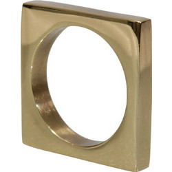 REZE ΔΑΧΤΥΛΙΔΙΑ ΠΕΤΣΕΤΑΣ ΦΑΓΗΤΟΥ 5x5x3cm ΑΛΟΥΜΙΝΙΟ ΧΡΥΣΟ 6τμχ
