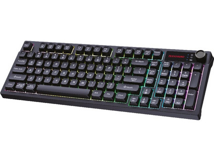 Zeroground Gums Azai KB-2000 v2.0 Σετ Gaming Πληκτρολόγιο RGB Black