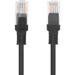 Lanberg U/UTP Cat.5e Καλώδιο Δικτύου Ethernet 20m Black
