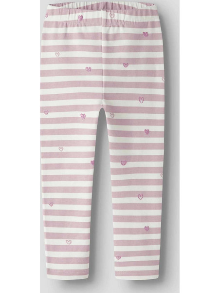 NAME IT Παιδικό Αθλητικό Κολάν NMFDAVINA AOP SWE LEGGING BRU WHITE παιδιά