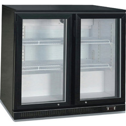 DYNAMIC GN-220H Back Bar Cooler Βιτρίνα με 2 Ανοιγόμενες Πόρτες Τζαμιού, 212lt (Dynamic) (GN-220H)