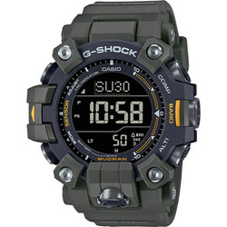 Casio G-Shock Ψηφιακό Ανδρικό Ρολόι Χρονογράφος με Πράσινο Καουτσούκ Λουράκι GW-9500-3ER