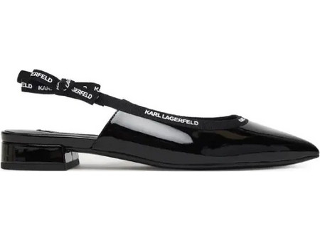 Γυναικείες Μπαλαρίνες Karl Lagerfeld Kerrie KL40159Y-ΜΑΥΡΟ