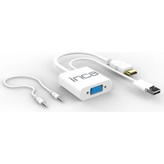 Inca Μετατροπέας HDMI / USB-A male σε VGA female 1τμχ (IVTH-01) IVTH-01