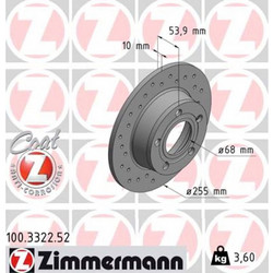Zimmermann Δισκόπλακα - 100.3322.52