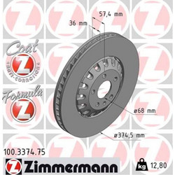 Zimmermann Δισκόπλακα - 100.3374.75