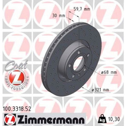 Zimmermann Δισκόπλακα - 100.3318.52