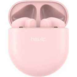 Havit TW916 Ακουστικά Bluetooth Earbud Ανθεκτικά στο Νερό Pink