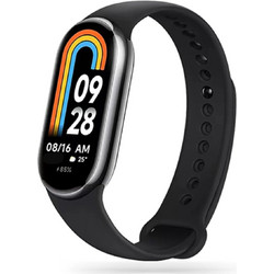 Tech-Protect IconBand Λουράκι Σιλικόνης Black (Xiaomi Smart Band 8 / 8 NFC / 9 / 9 NFC)