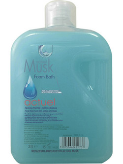 Actuel Musk Foam Bubble Bath 2lt