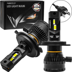 H4 LED 12V 200W 40000LM 6500K IP68 A315 S26 NIGHTEYE 2 X 100W 2 Έτη Εγγύηση