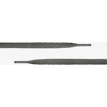 URBAN CLASSICS Men White Flat Tubelaces 140cm - DARK GREY - 10153A-DKGREY