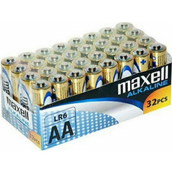 Maxell Alkaline AA 32τμχ