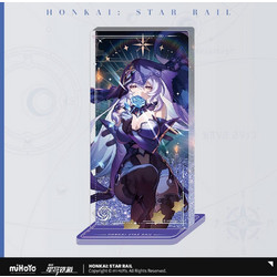 Honkai: Star Rail Light Cone Acryl Ornament with Glitter: Black Swan Reforged Remembrance 15 cm