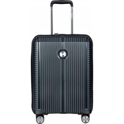 Verage Rome GM19006 Βαλίτσα Καμπίνας 55x38x23cm με 4 Ρόδες Μαύρη