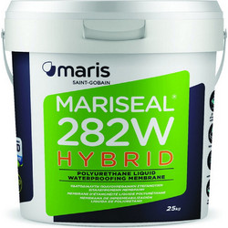 Maris Polymers Mariseal 282W Ελαστομερές Επαλειφόμενο Υβριδικό Μονωτικό Ταράτσας Λευκό 1kg