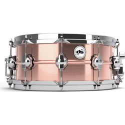ds DRUM SEAMLESS COPPER SNARE | Tαμπούρο Copper, 14"x6"