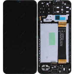 Γνήσια Οθόνη LCD με Μηχανισμό Αφής για Samsung Galaxy A13 SM-A135F GH82-28508A - Μαύρη
