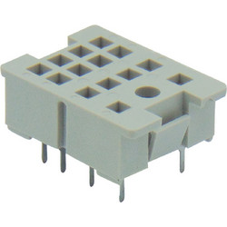 ΒΑΣΗ PCB 2P ΓΙΑ RELAY ΜΕΣΑΙΟ ΓΚΡΙ ZC15/2A FEM (ΣΕΤ ΜΕ 10)