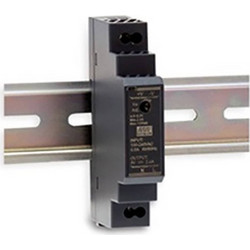 ΤΡΟΦΟΔΟΤΙΚΟ ΡΑΓΑΣ 12W/5VDC/2.4A ULTRA SLIM HDR-15-5 MEAN WELL (ΣΕΤ ΜΕ 2)