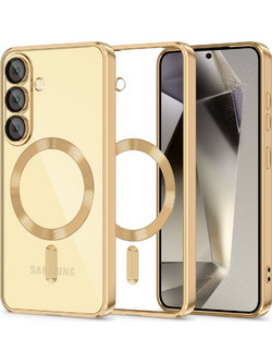 Tech-Protect Θήκη MagFlex MagSafe Galaxy S25 Shiny Gold