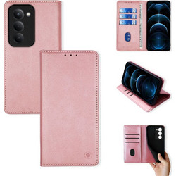 Sonique Vintage Magnet Book Θήκη Πορτοφόλι Pink Gold (Xiaomi Redmi 15 4G / Redmi 15 5G)