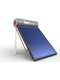Calpak Mark 5 Ηλιακός Θερμοσίφωνας 200lt 3m² Glass Τριπλής Ενέργειας
