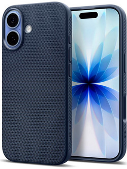 Spigen Liquid Air Case for iPhone 17 - Blue