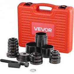 Σετ Πρέσας Ρουλεμάν VEVOR, 23 Τεμ. Εργαλεία Αφαίρεσης Ρουλεμάν FWD, για Αφαίρεση και Εγκατάσταση Ρουλεμάν Μπροστινής Κίνησης, Εργαλείο Ρουλεμάν με Συρόμενη Βίδα, Δακτυλίους, Πλάκες Μανικιών, Θήκη Αποθ