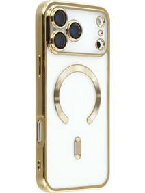 iS TPU MAG ELECTRO IPHONE 17 PRO MAX / 18 PRO MAX trans gold backcover