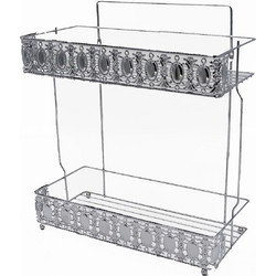 Εταζέρα μεταλλική δανδέλα - 28x14x32cm 12ΤΜΧ/ΚΙΒ-13395