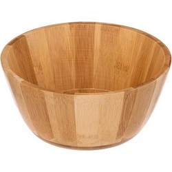 Μπολ Σερβιρίσματος 5Five από Ξύλο Bamboo, με διαστάσεις 19x19x8cm