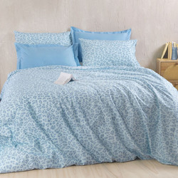 Κουβερλί Υπέρδιπλο (Σετ 220x240) Rythmos Nova Nala Blue