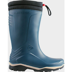 Dunlop Blizzard Γαλότσες Εργασίας Γονάτου με Γούνα Μπλε