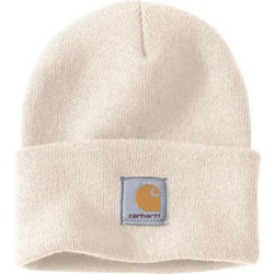 Σκούφος unisex Knit Cuffed Beanie Carhartt Άσπρο