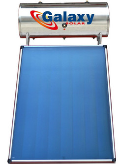Galaxy Solar Plus Inox 2τ.μ. 120lt Διπλής Ενέργειας