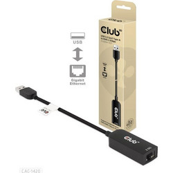Club3D CAC-1420 Ενσύρματος Ethernet USB Αντάπτορας Δικτύου 2.5Gbps