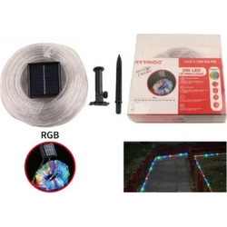 Ηλιακός Μίνι Φωτοσωλήνας 50LED RGB 5m Arrango AN48404
