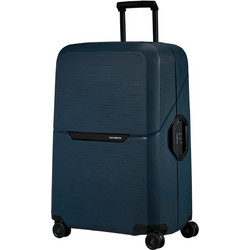 Samsonite Magnum Eco Βαλίτσα Μεγάλη 75x51x32cm με 4 Ρόδες Navy Μπλε