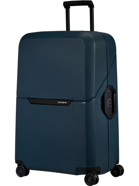 Samsonite Magnum Eco Βαλίτσα Μεγάλη 75x51x32cm με 4 Ρόδες Navy Μπλε