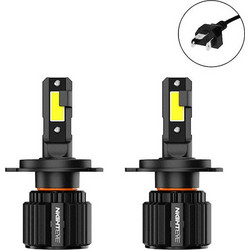 Nighteye Λάμπες Αυτοκινήτου H4 LED 6500K Ψυχρό Λευκό 32V 72W A315-S4-H4