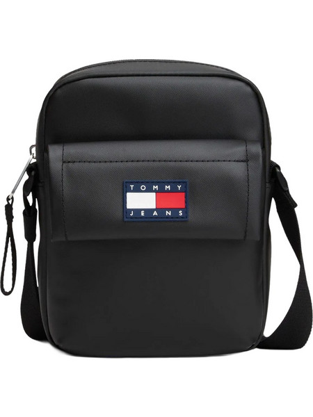 Tommy Hilfiger Ανδρική Τσάντα Ώμου / Χιαστί Μαύρη AM0AM13723-BDS