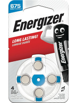 Energizer Zinc Air 675 4τμχ
